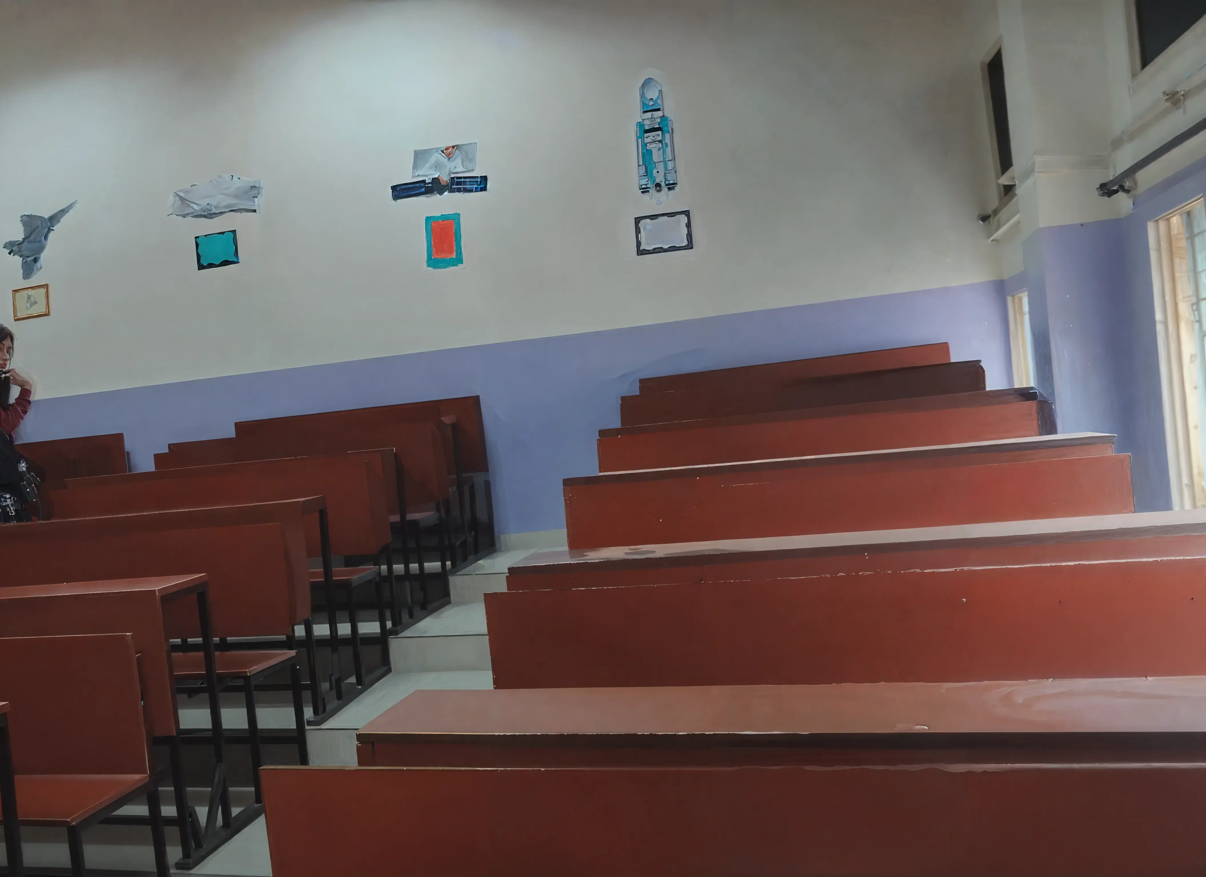 Motilal Nehru College classroom photo 2
